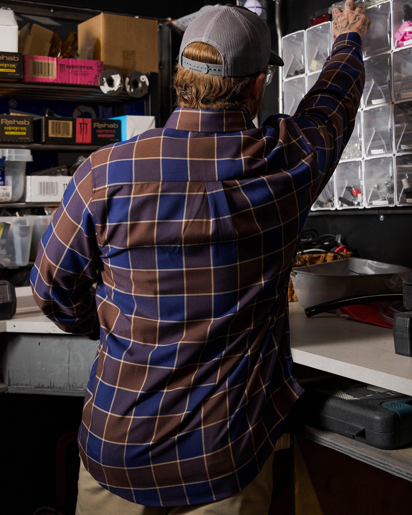 The Apprentice Flannel by Dixxon: Durable Plaid Shirt