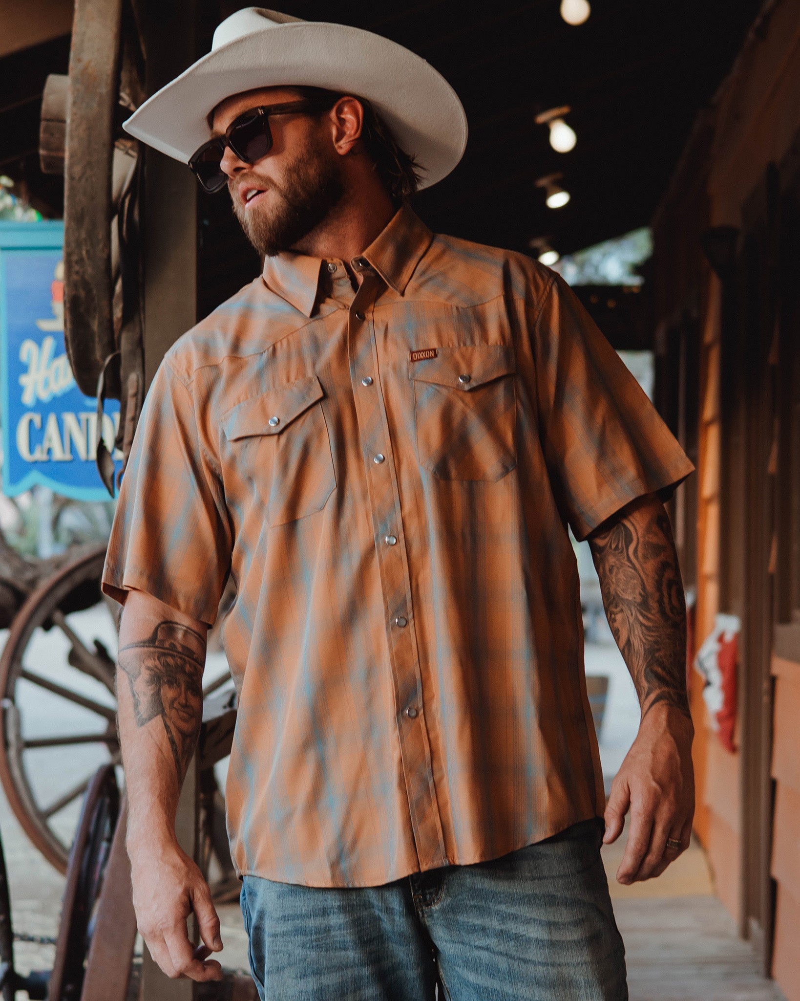 The Bandera Bamboo Short Sleeve - Lasso - Dixxon Flannel Co.