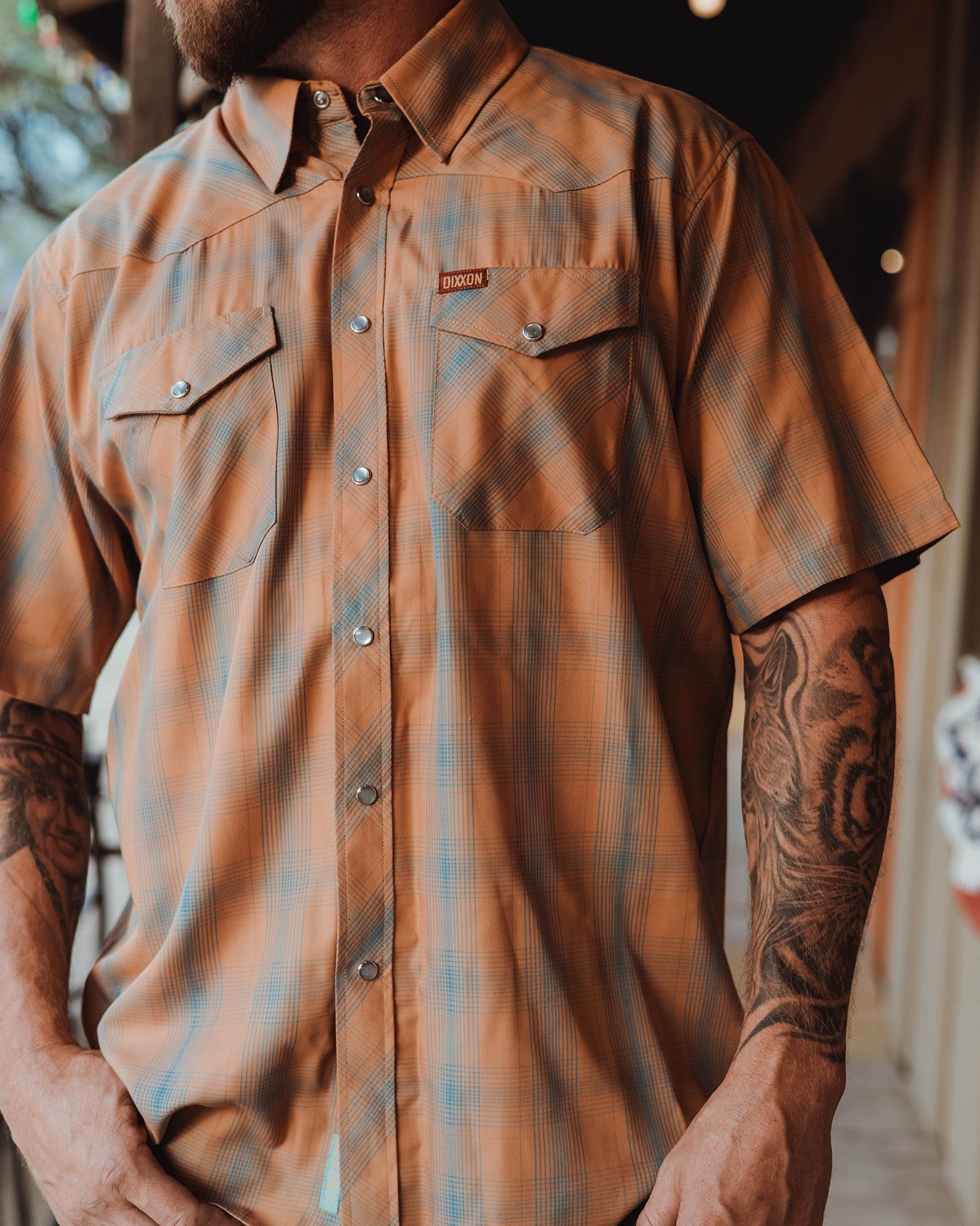 The Bandera Bamboo Short Sleeve - Lasso - Dixxon Flannel Co.