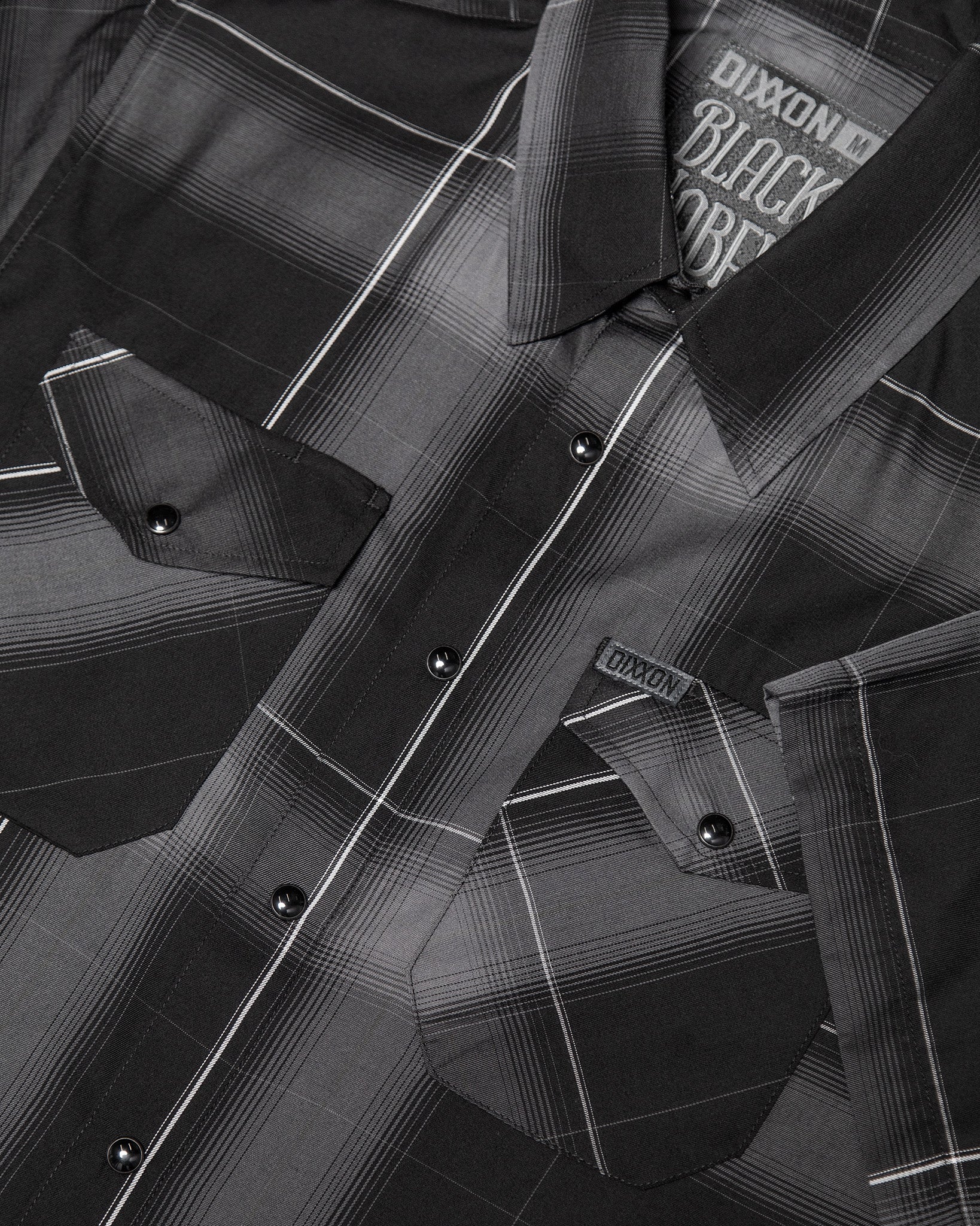 The Black Label Bamboo Short Sleeve | Dixxon Flannel Co.