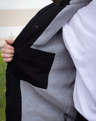 The Colt Sherpa Work Jacket - Black - Dixxon Flannel Co.