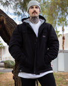 The Colt Sherpa Work Jacket - Black - Dixxon Flannel Co.