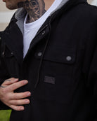 The Colt Sherpa Work Jacket - Black - Dixxon Flannel Co.