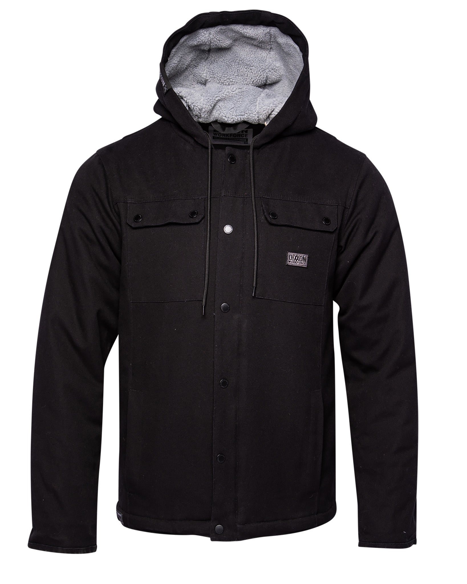 The Colt Sherpa Work Jacket - Black | Dixxon Flannel Co.