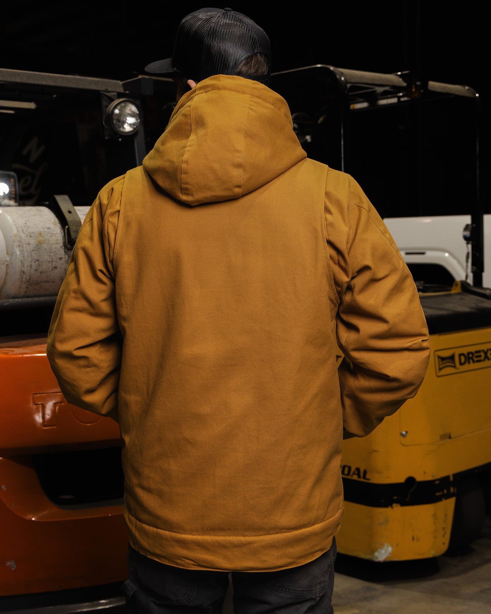 The Colt Sherpa Work Jacket - Camel | Dixxon Flannel Co.