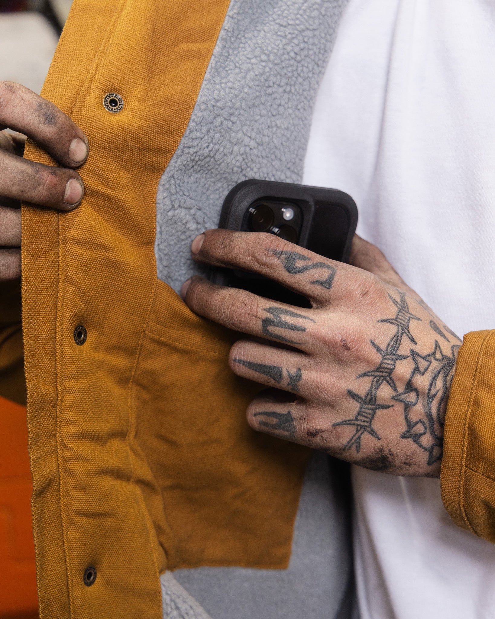 The Colt Sherpa Work Jacket - Camel | Dixxon Flannel Co.