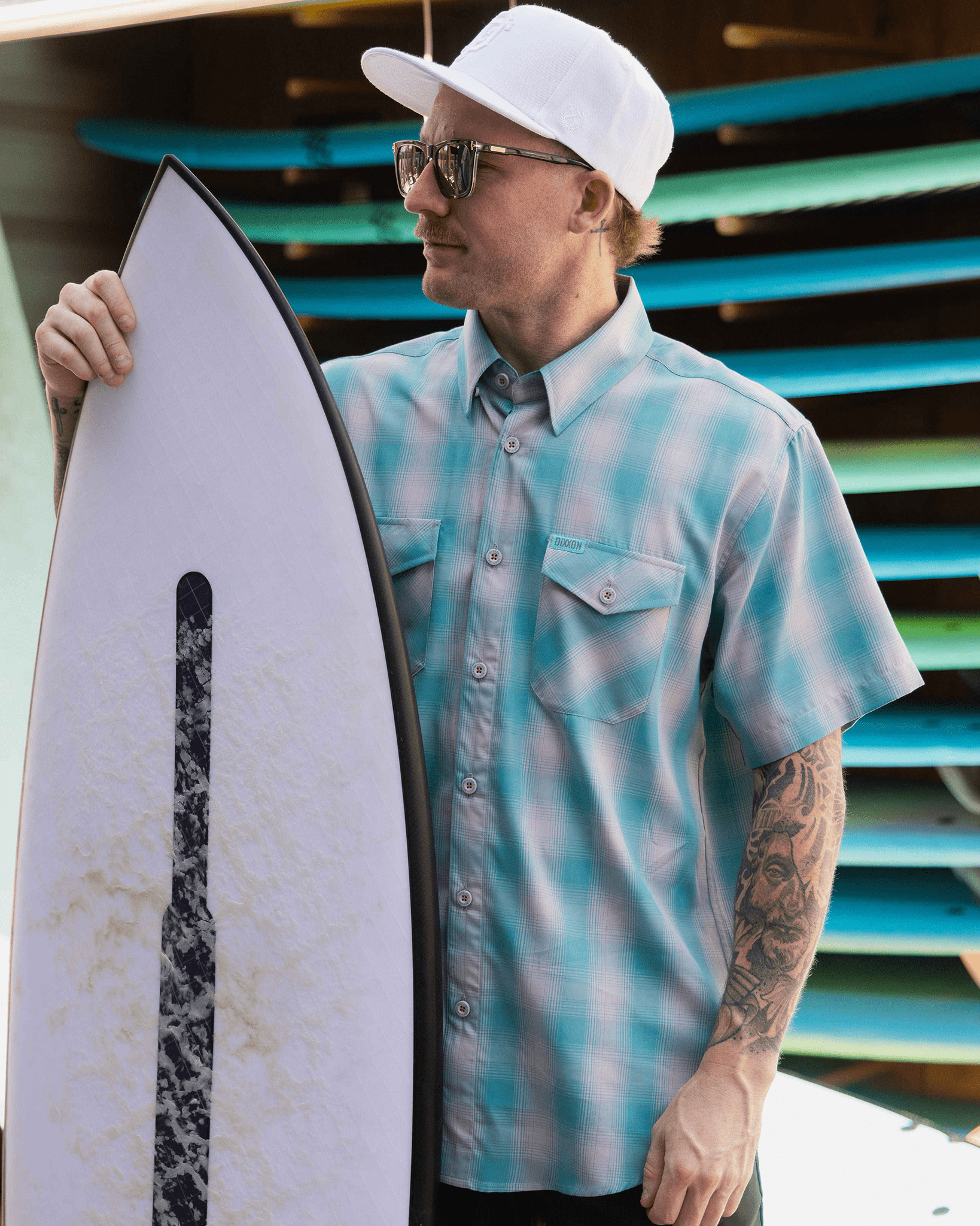 The Curl Bamboo Short Sleeve - Dixxon Flannel Co.
