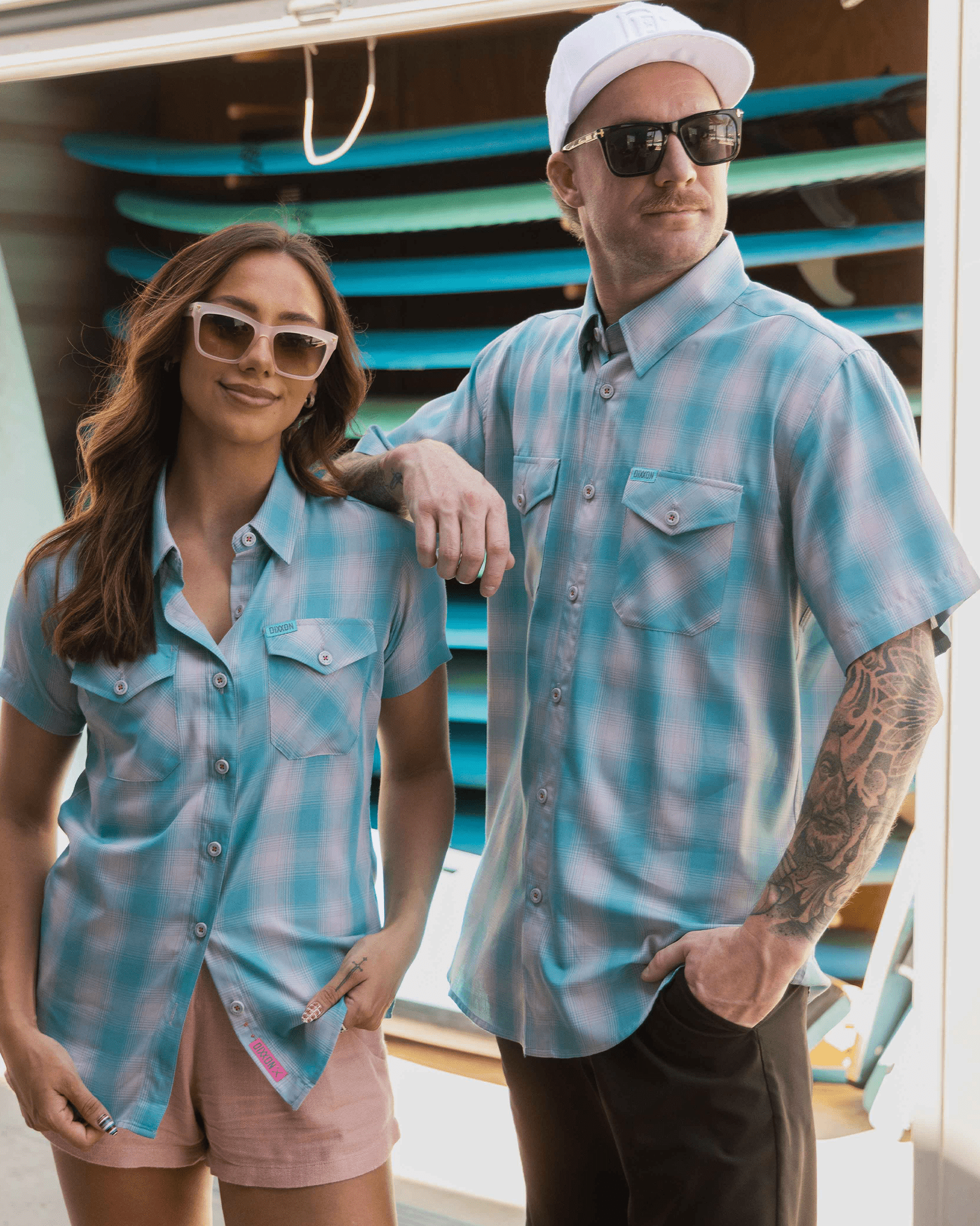 The Curl Bamboo Short Sleeve - Dixxon Flannel Co.