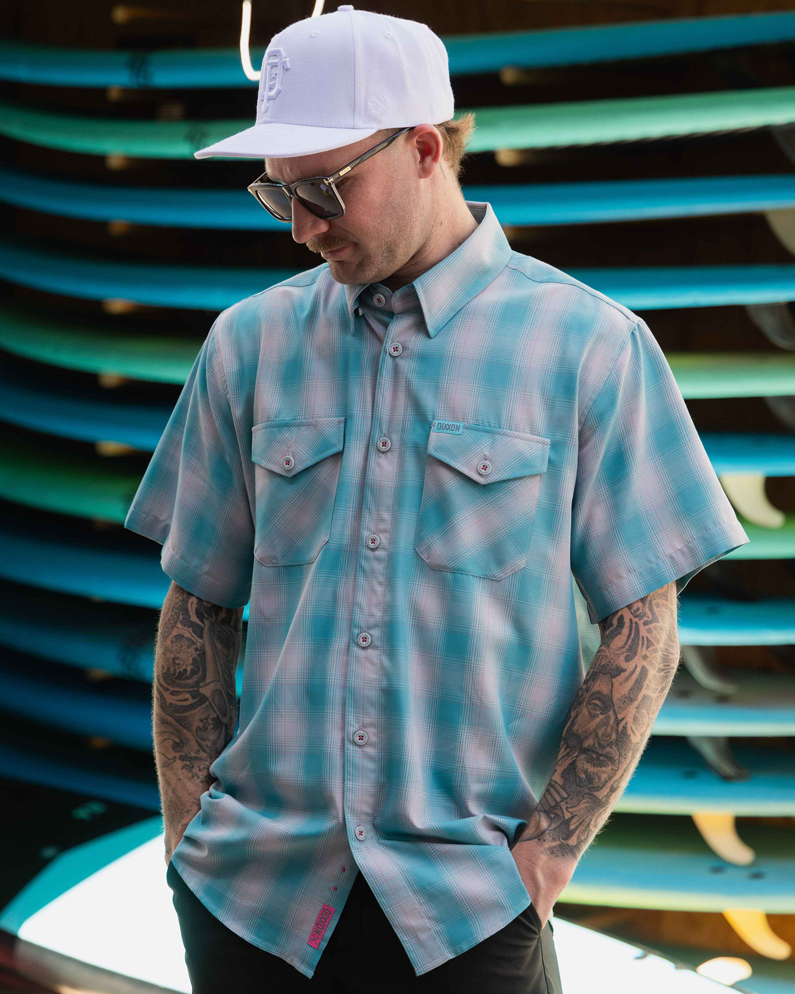 The Curl Bamboo Short Sleeve - Dixxon Flannel Co.