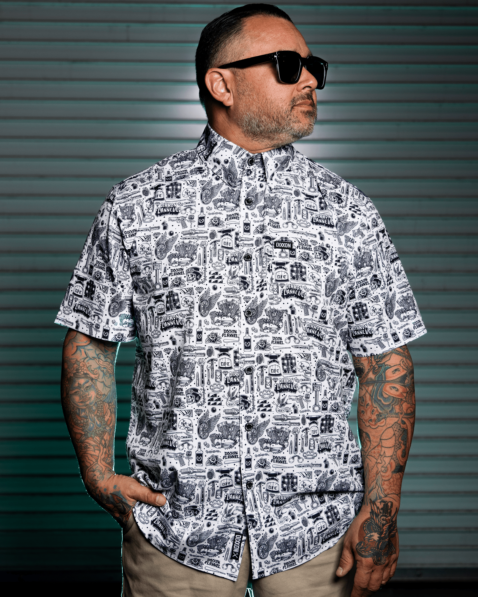 The Essentials Party Shirt - White - Dixxon Flannel Co.