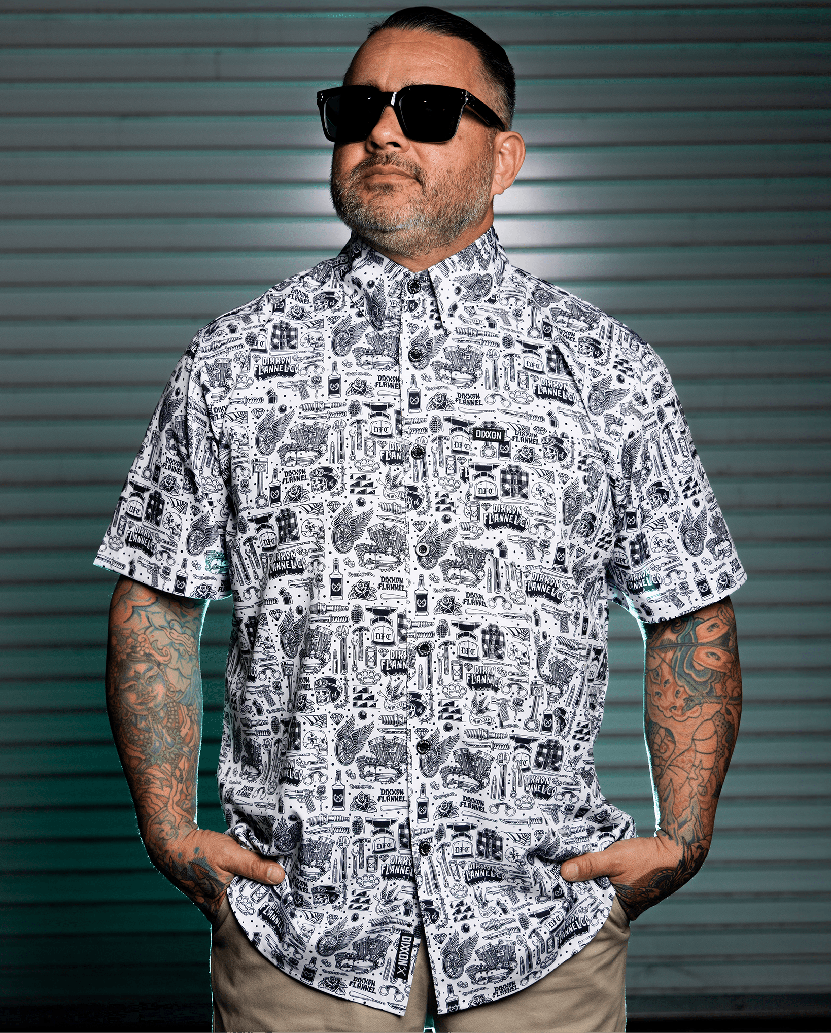 The Essentials Party Shirt - White - Dixxon Flannel Co.