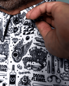 The Essentials Party Shirt - White - Dixxon Flannel Co.