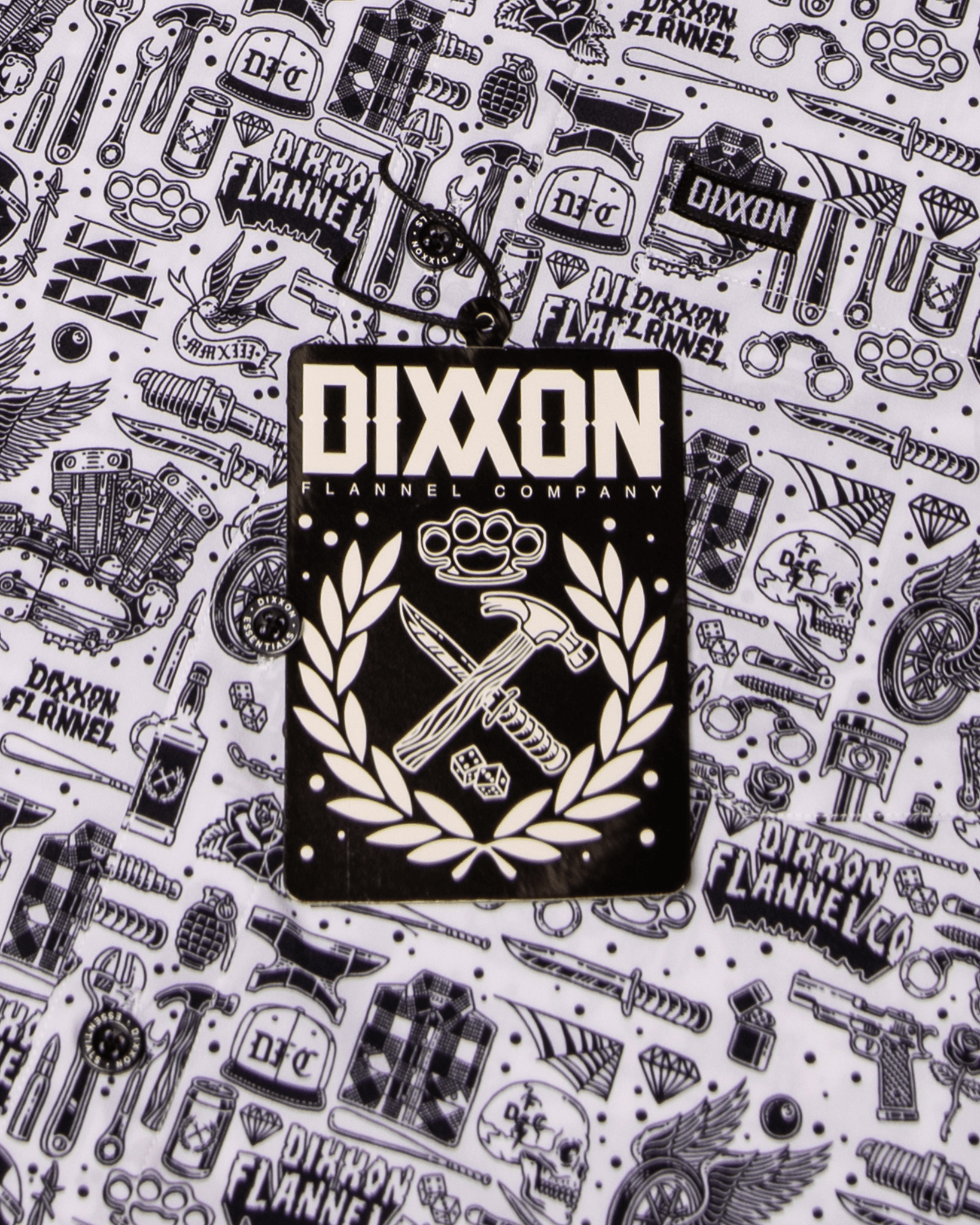 The Essentials Party Shirt - White - Dixxon Flannel Co.