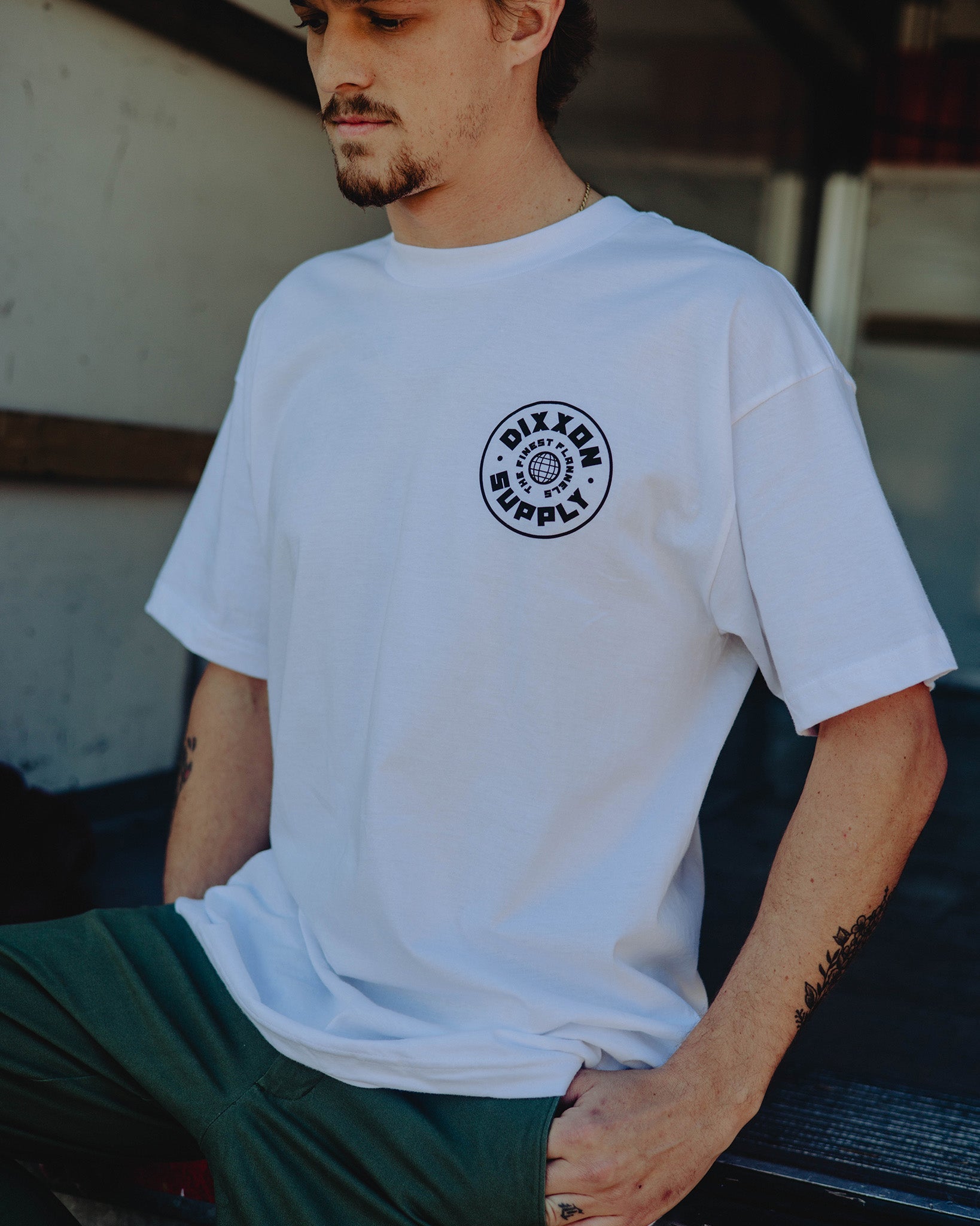 Dixxon's White Finest T-Shirt: Shop Now