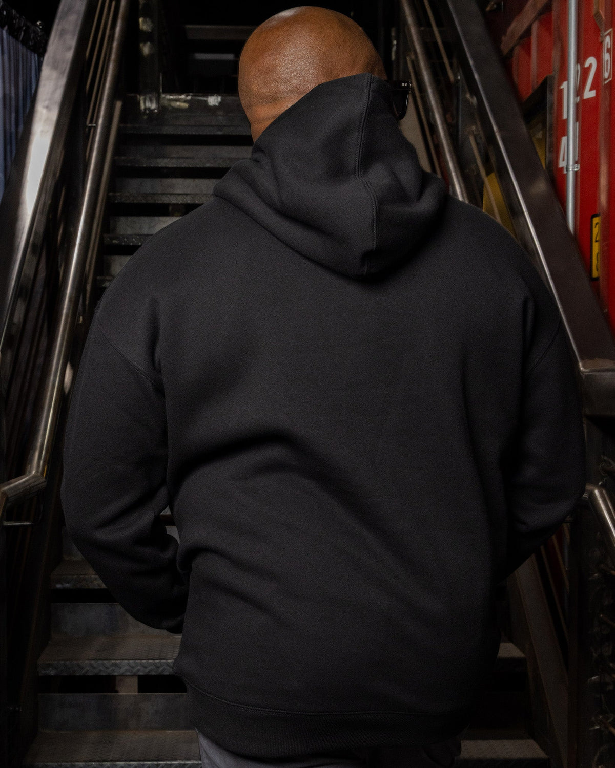 The Flow Pullover Hoodie - Black - Dixxon Flannel Co. view 4
