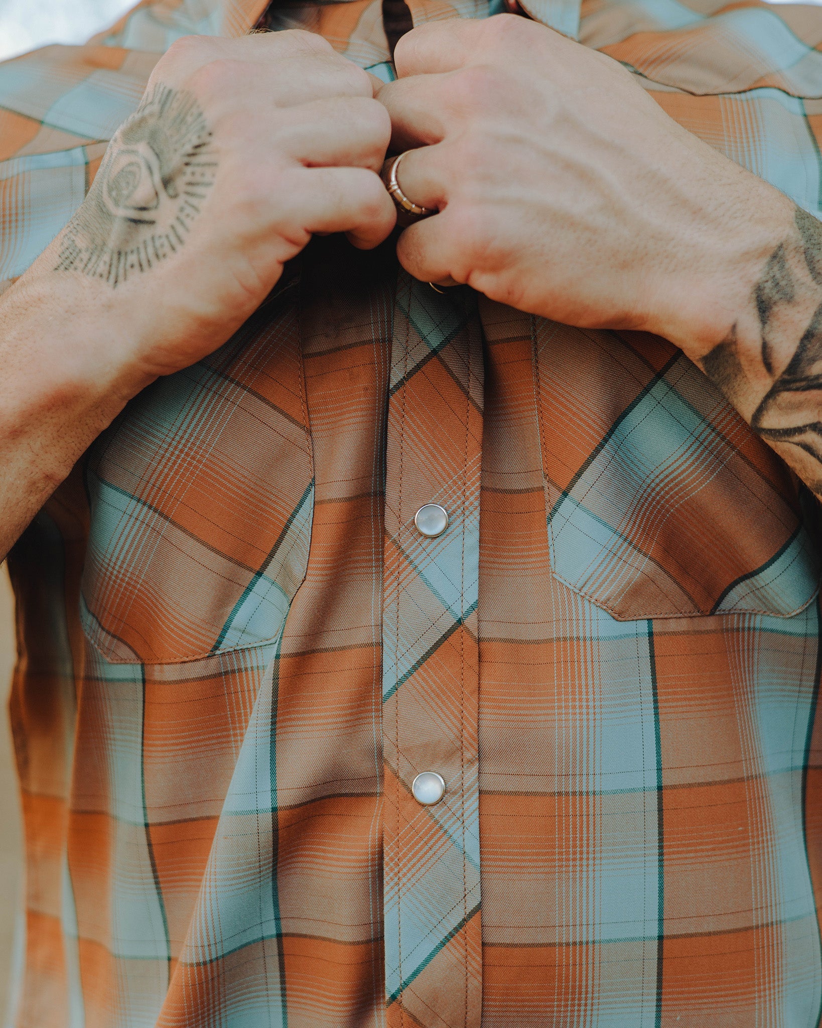 The Frontier Bamboo Short Sleeve - Lasso - Dixxon Flannel Co.
