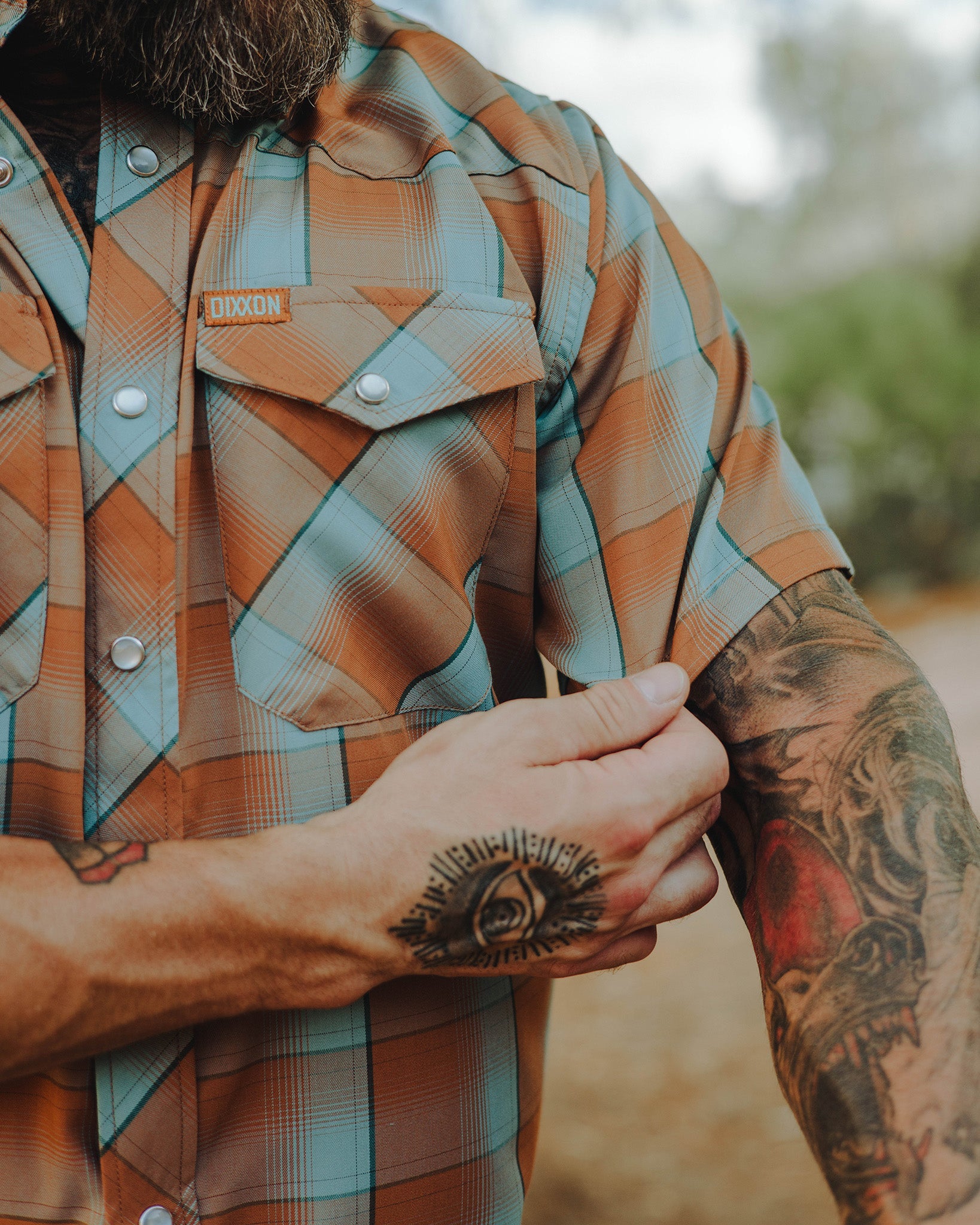 The Frontier Bamboo Short Sleeve - Lasso - Dixxon Flannel Co.
