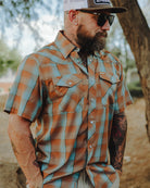 The Frontier Bamboo Short Sleeve - Lasso - Dixxon Flannel Co.
