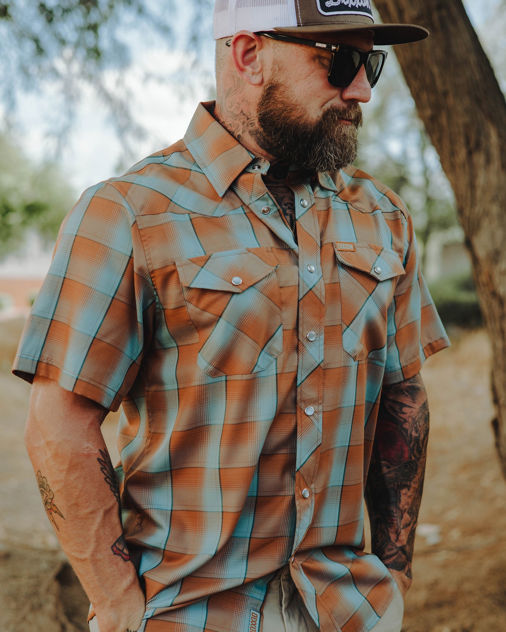 The Frontier Bamboo Short Sleeve - Lasso - Dixxon Flannel Co.