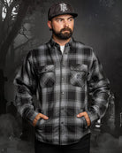 The Graveyard Sherpa Lined Flannel Jacket - Dixxon Flannel Co.