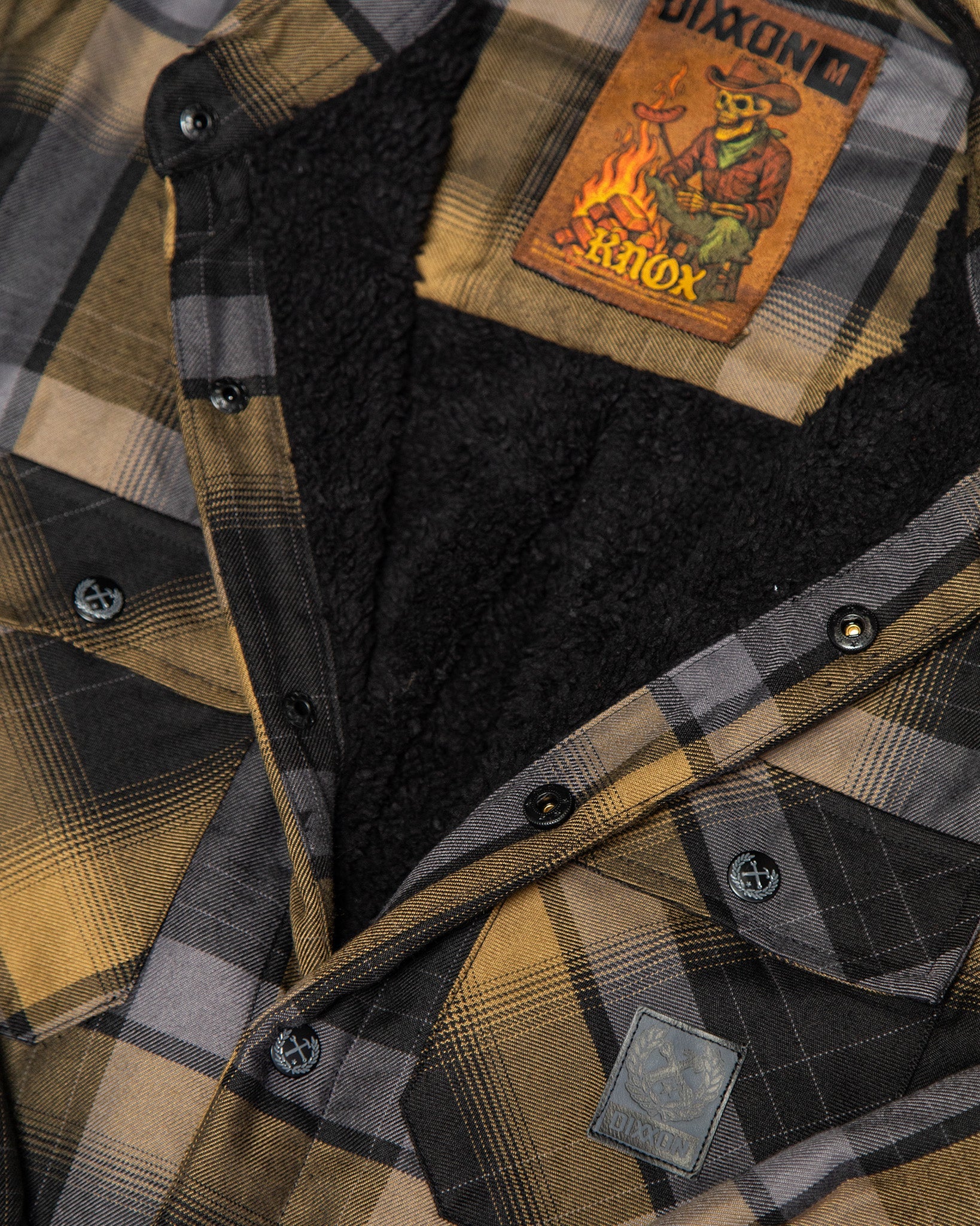 The Knox Sherpa Lined Flannel Jacket - Dixxon Flannel Co.
