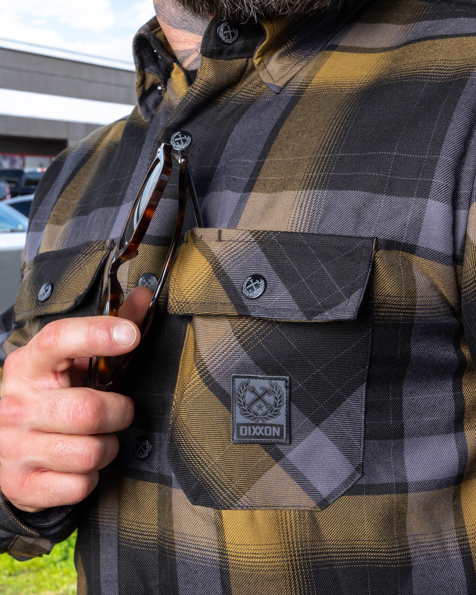 Dixxon Knox Sherpa Flannel Jacket: Warm & Stylish