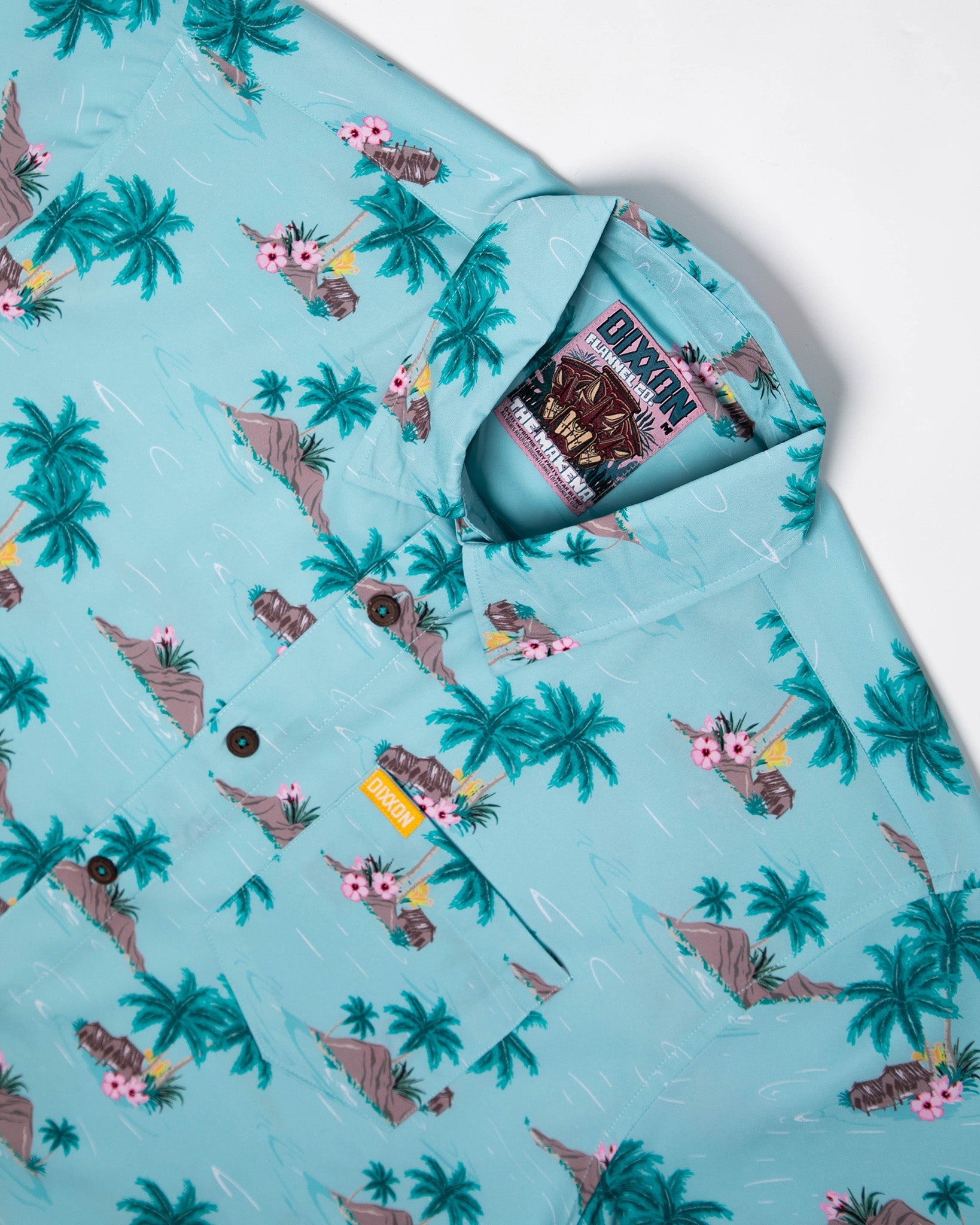 Makena Short Sleeve: Dixxon's Tropical Shirt.