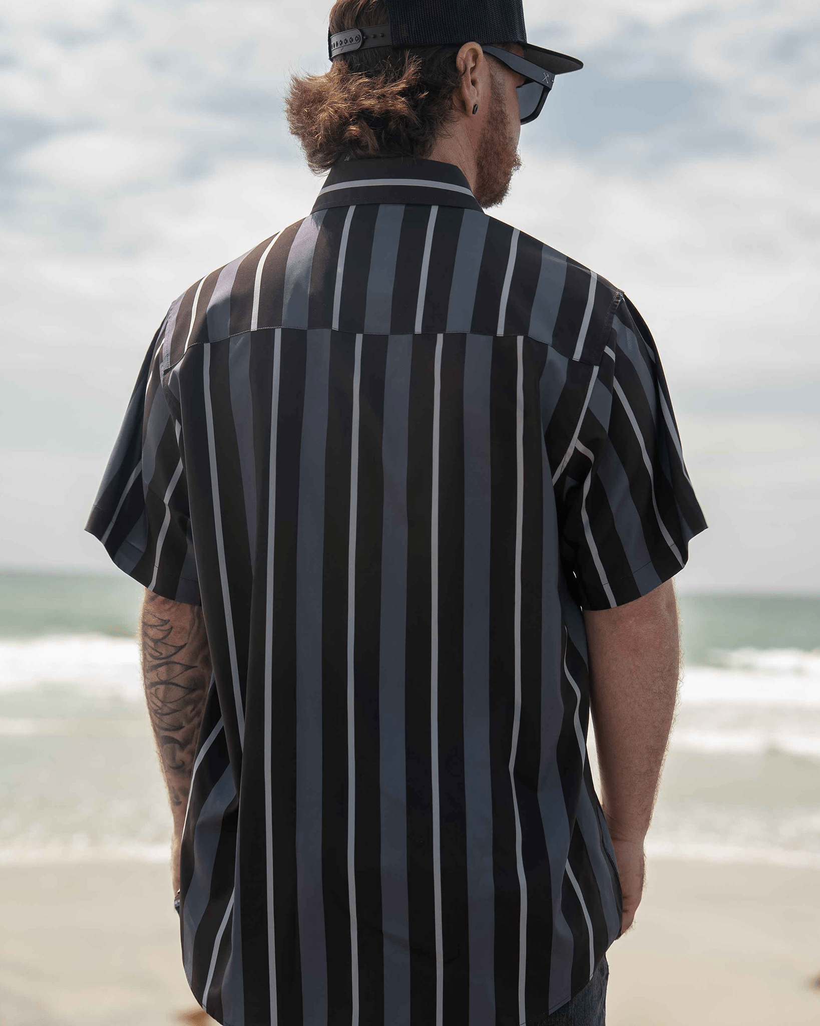 The Marina Party Shirt - Gray & Black - Dixxon Flannel Co.