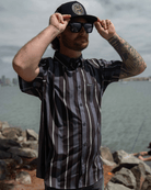 The Marina Party Shirt - Gray & Black - Dixxon Flannel Co.