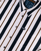The Marina Party Shirt - Navy & White - Dixxon Flannel Co.