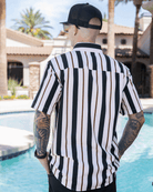 The Marina Party Shirt - Navy & White - Dixxon Flannel Co.
