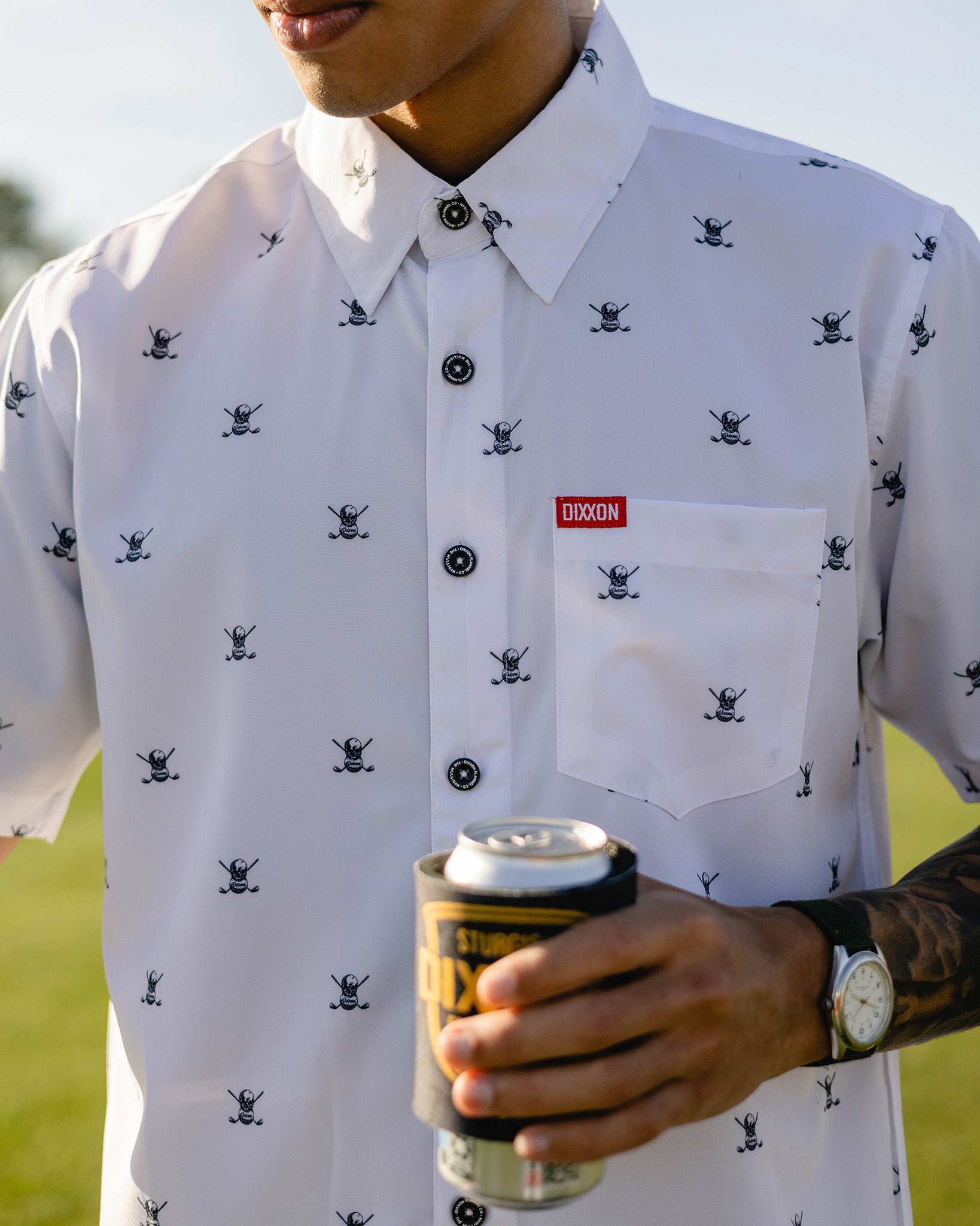 The Mulligan Party Shirt - White - Dixxon Flannel Co.