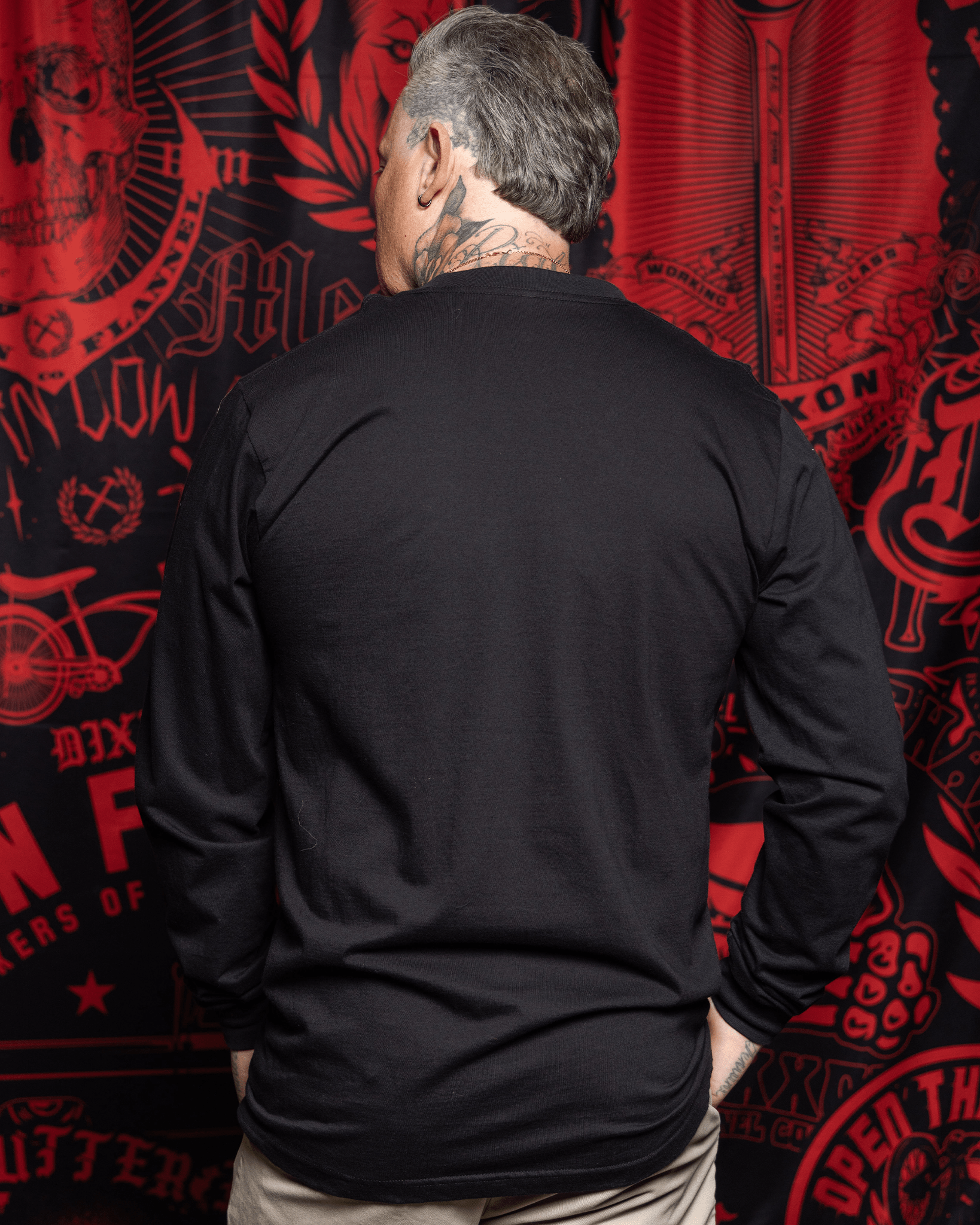 The Perfect Long Sleeve Tee - Black - Dixxon Flannel Co.