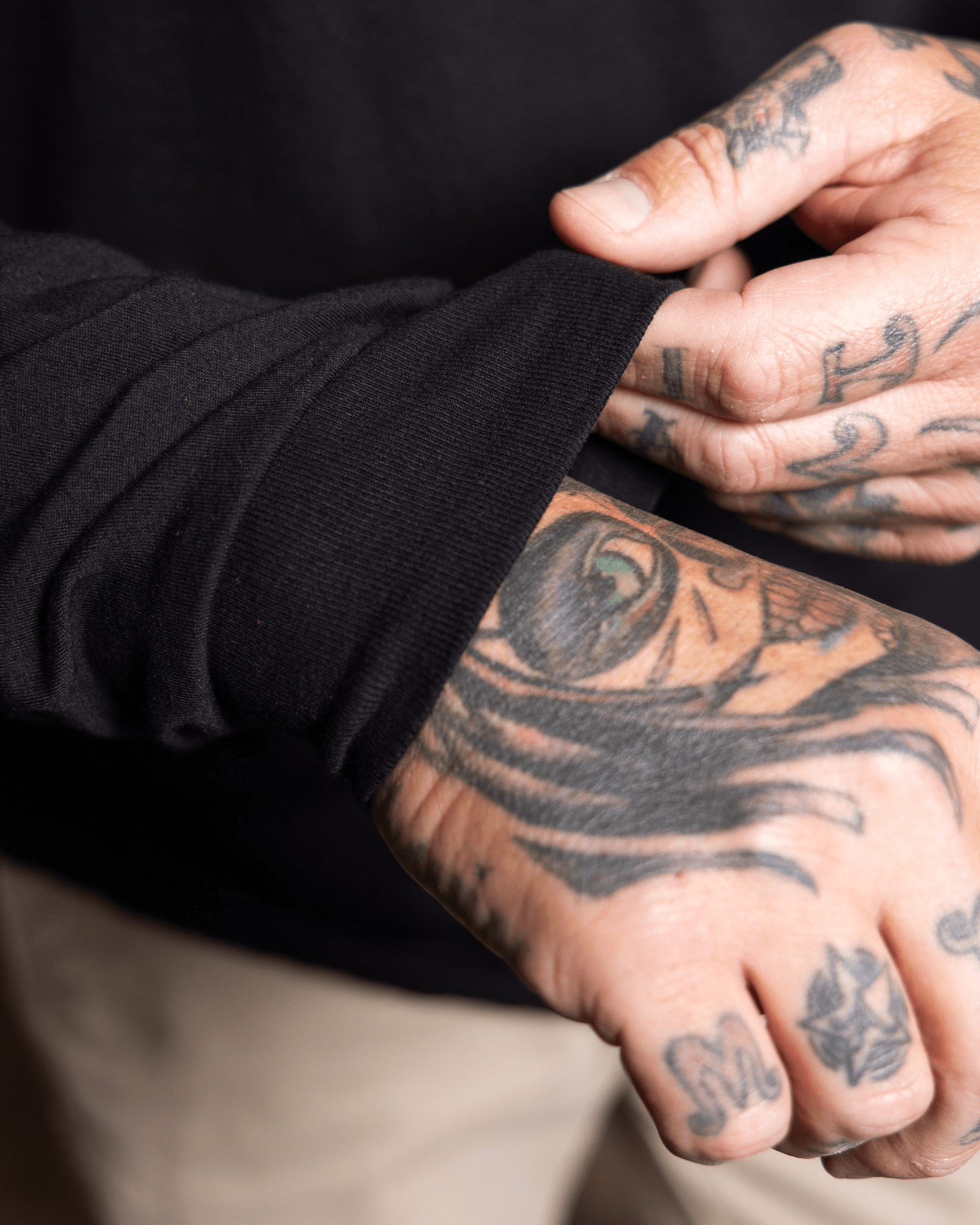 The Perfect Long Sleeve Tee - Black - Dixxon Flannel Co.