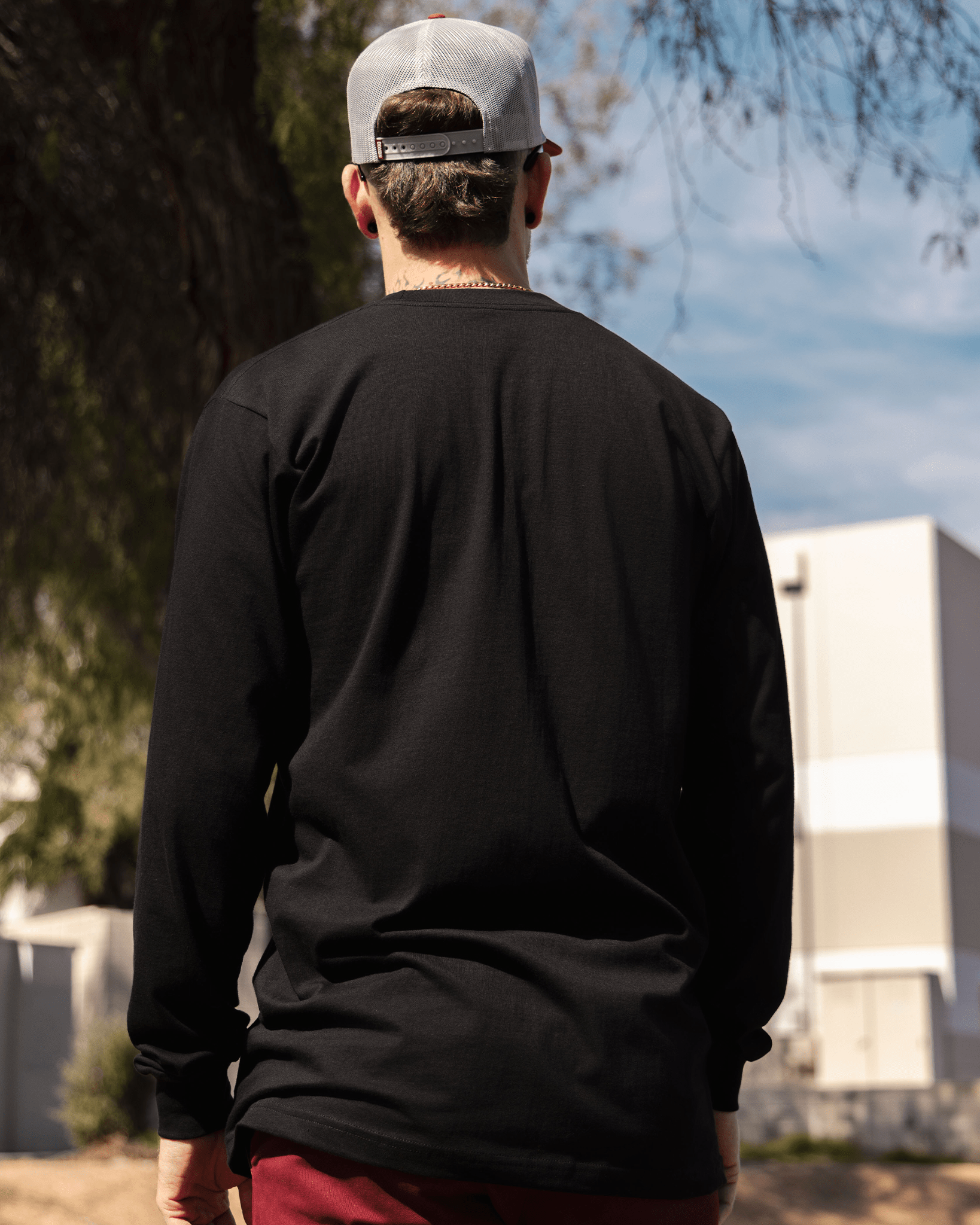 The Perfect Pocket Long Sleeve Tee - Black - Dixxon Flannel Co.