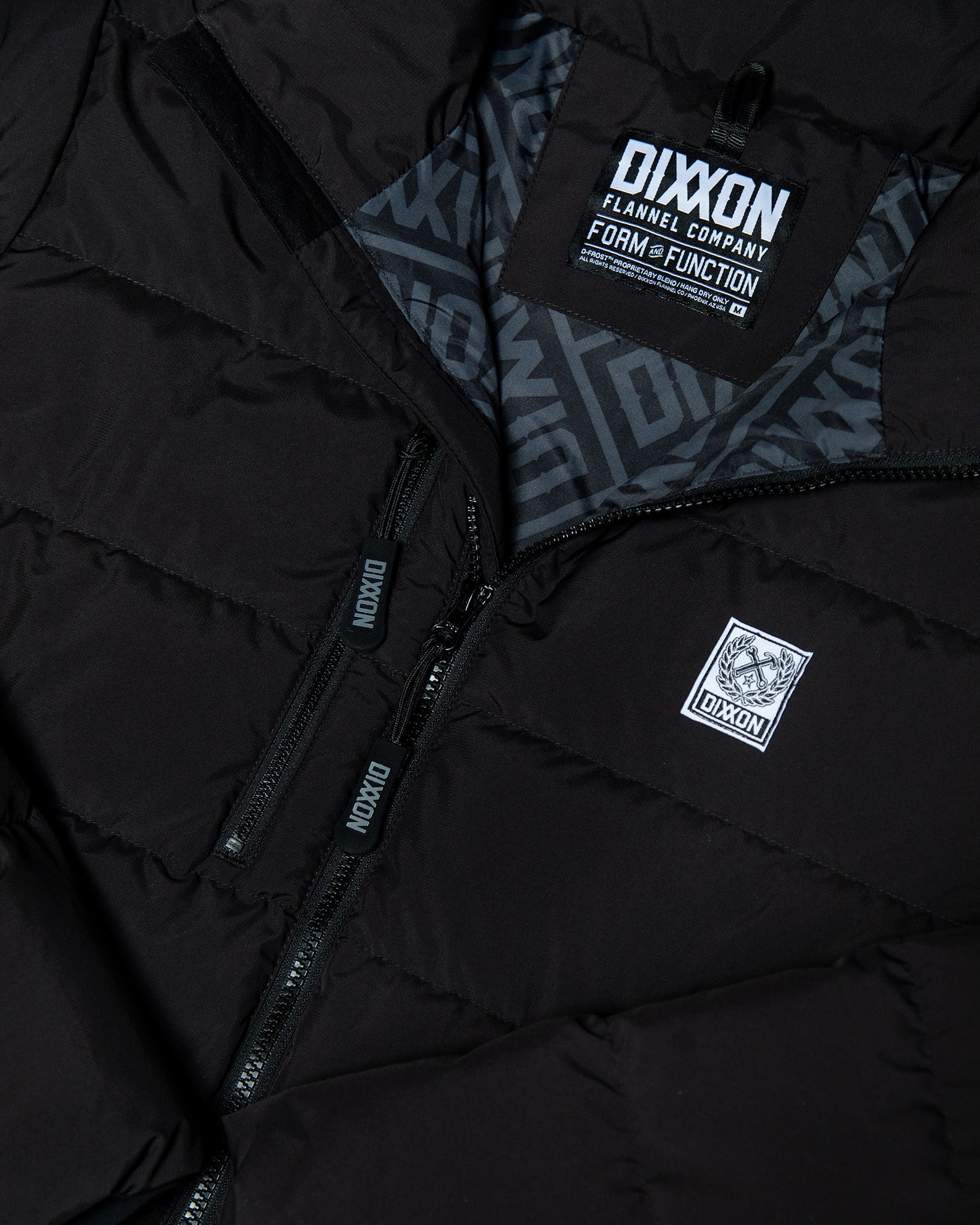 The Ridge Down Jacket - Black - Dixxon Flannel Co.