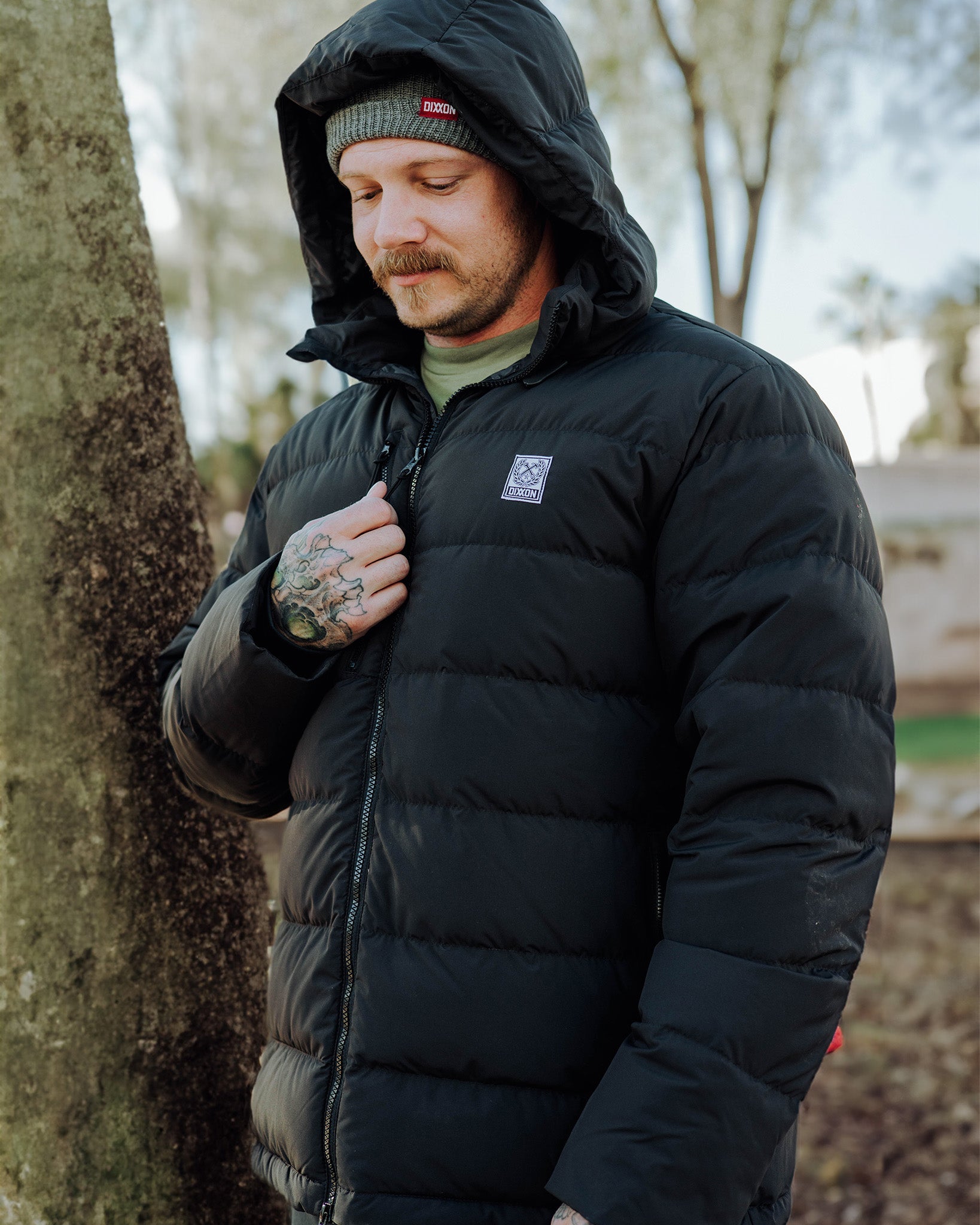 The Ridge Down Jacket - Black by Dixxon: Shop Now