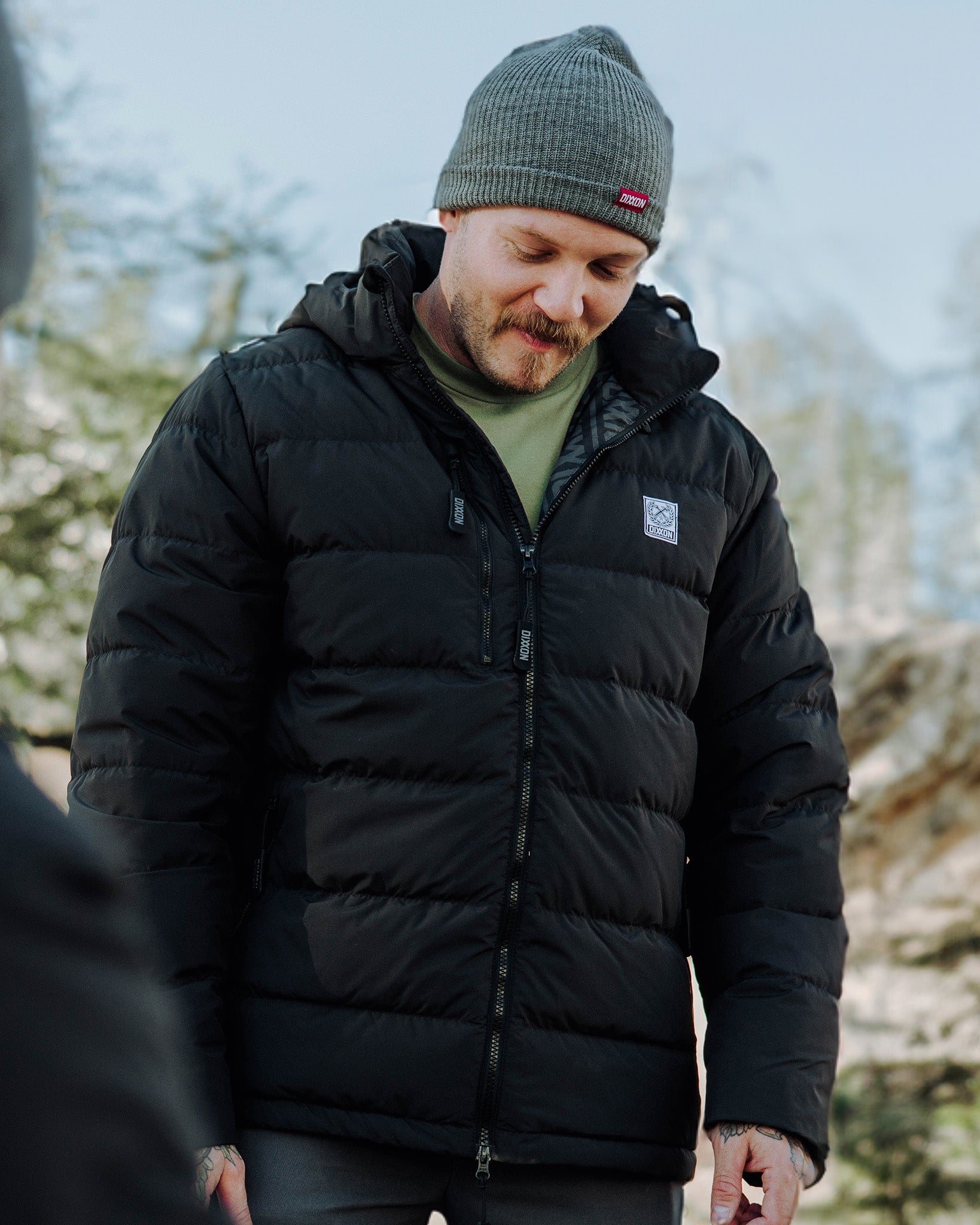 The Ridge Down Jacket - Black by Dixxon: Shop Now