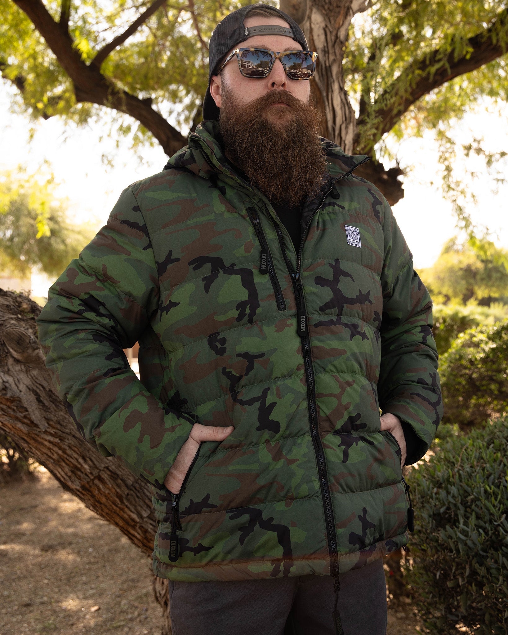 The Ridge Down Jacket - Camo | Dixxon Flannel Co.