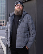 The Ridge Down Jacket - Gray - Dixxon Flannel Co.
