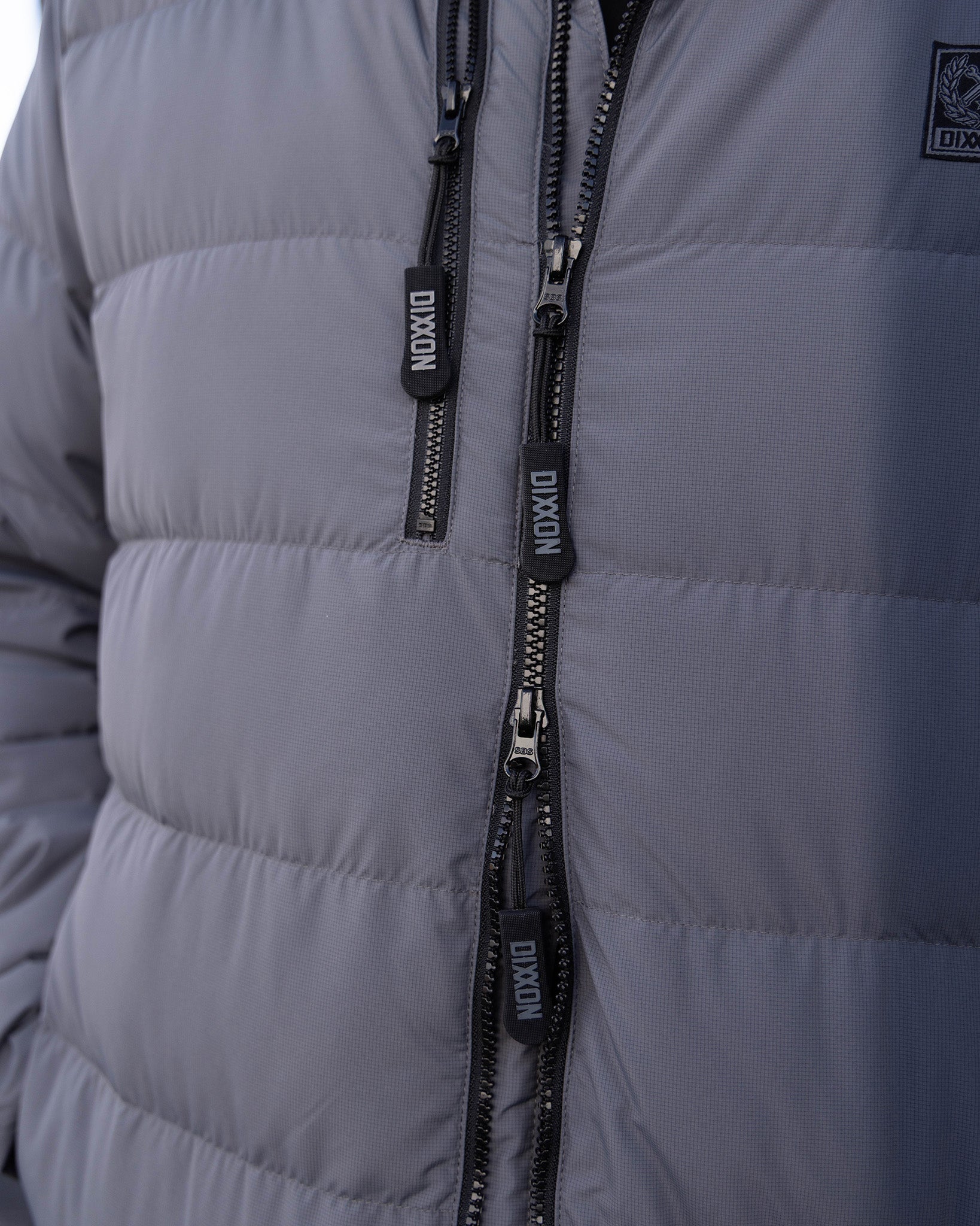 The Ridge Down Jacket - Gray - Dixxon Flannel Co.