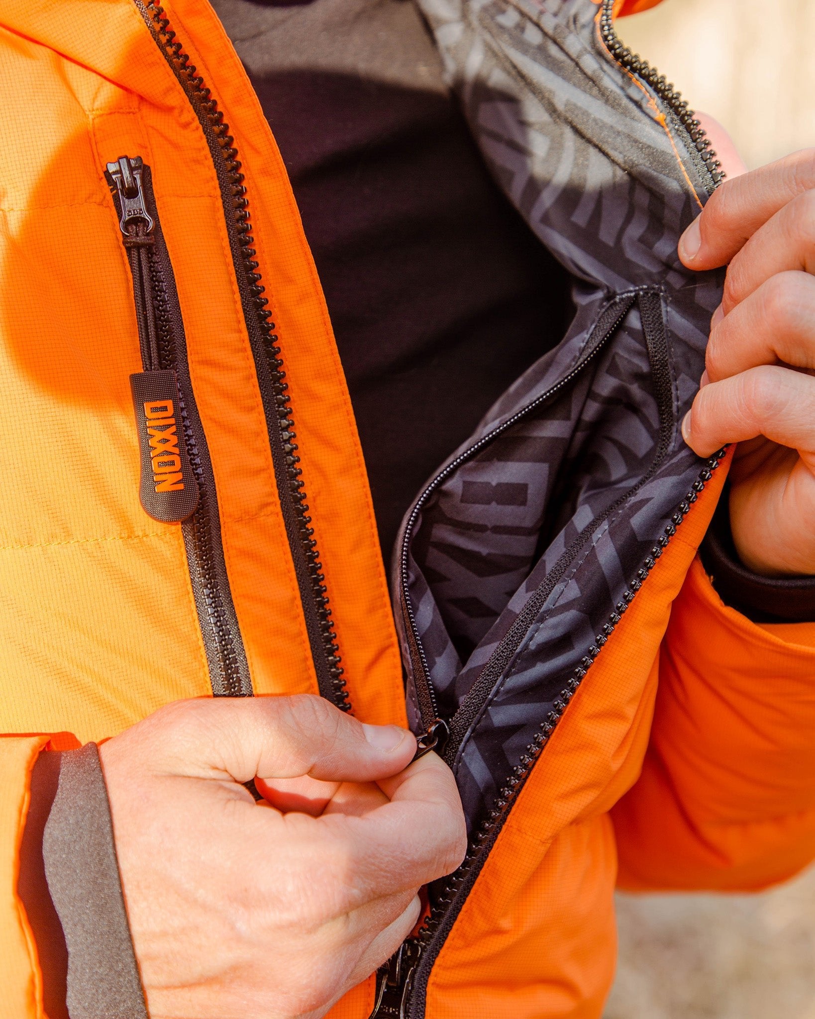 The Ridge Down Jacket - Orange | Dixxon Flannel Co.