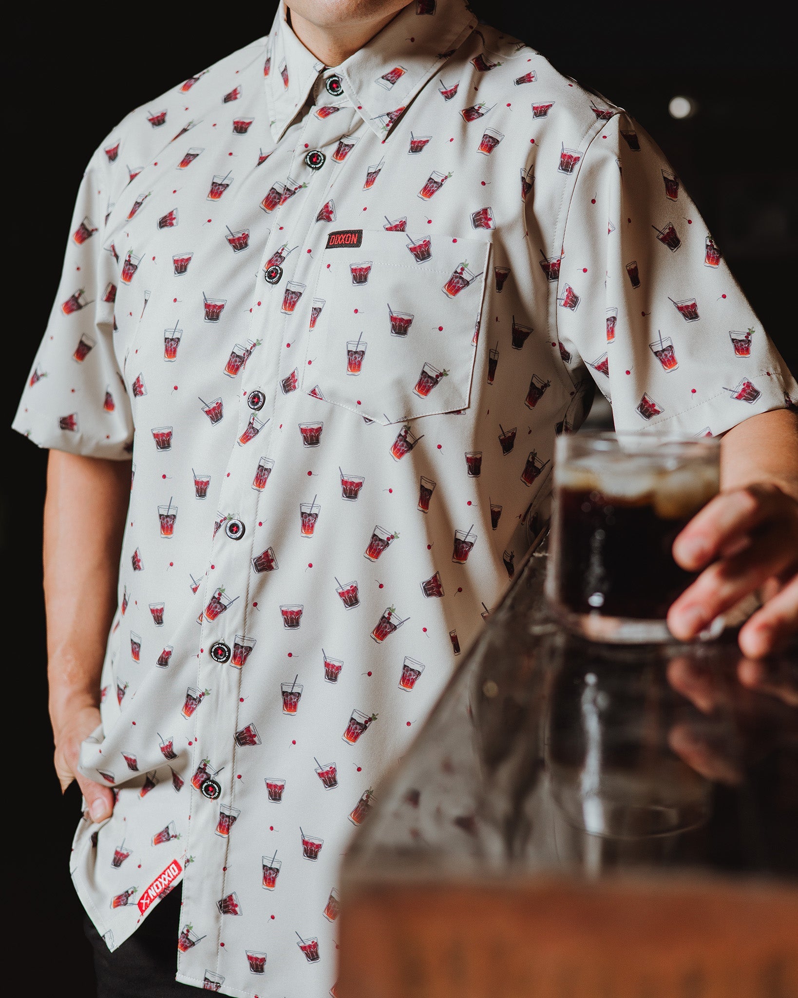 Sailor Cherry Short Sleeve: Dixxon's Stylish Summer Shirt