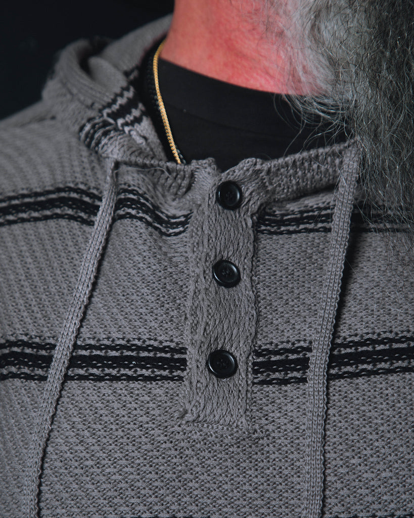 The Smuggler Hoodie - Gray & Black - Dixxon Flannel Co.