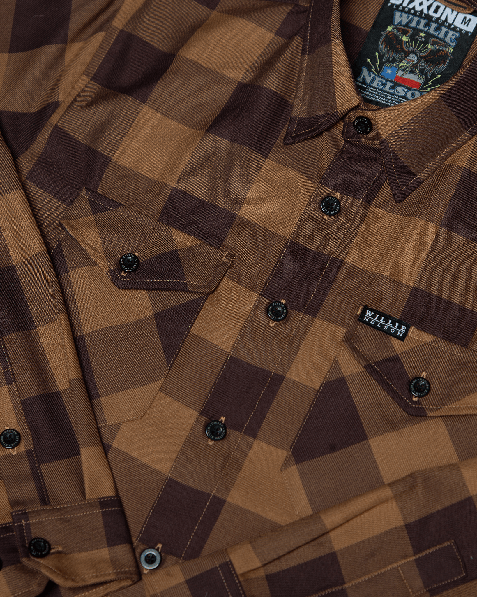 The Willie Nelson Flannel - Dixxon Flannel Co.