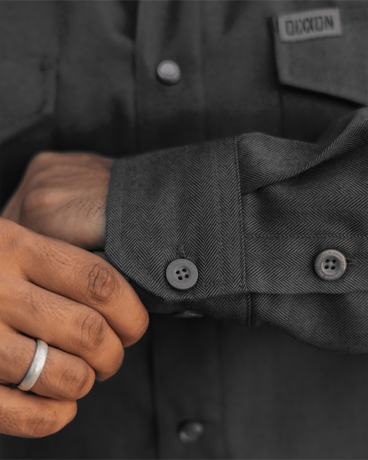The Windsor Herringbone Flannel - view 5