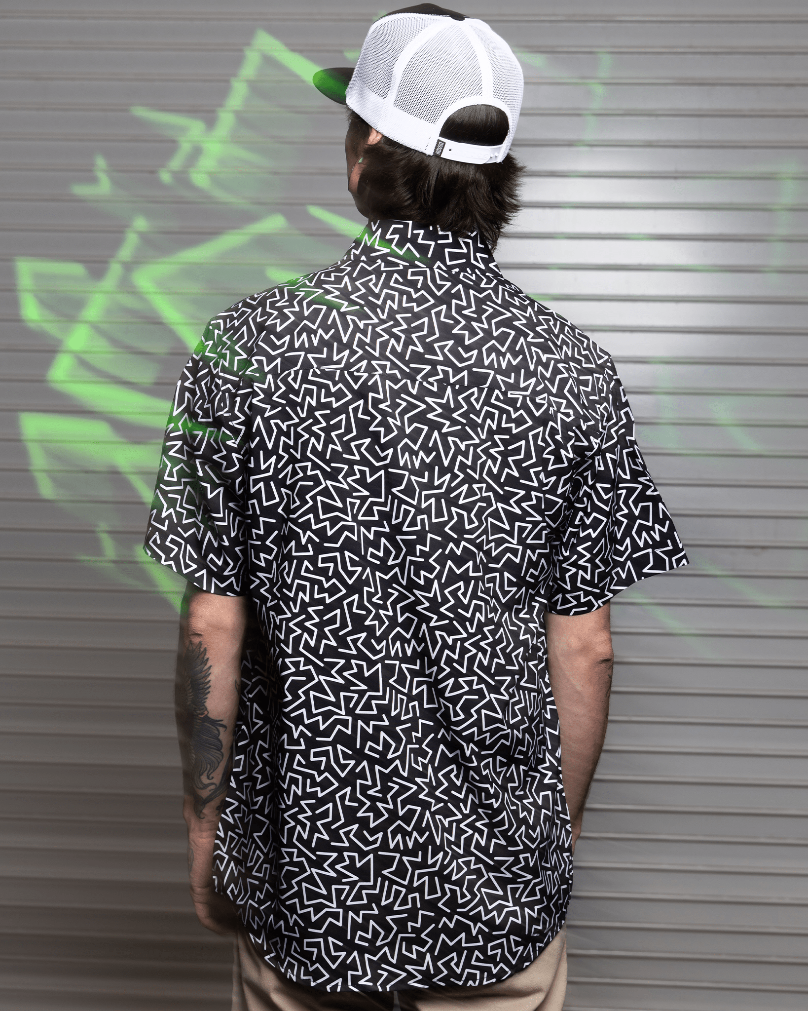 The Zag Party Shirt - Black & White - Dixxon Flannel Co.
