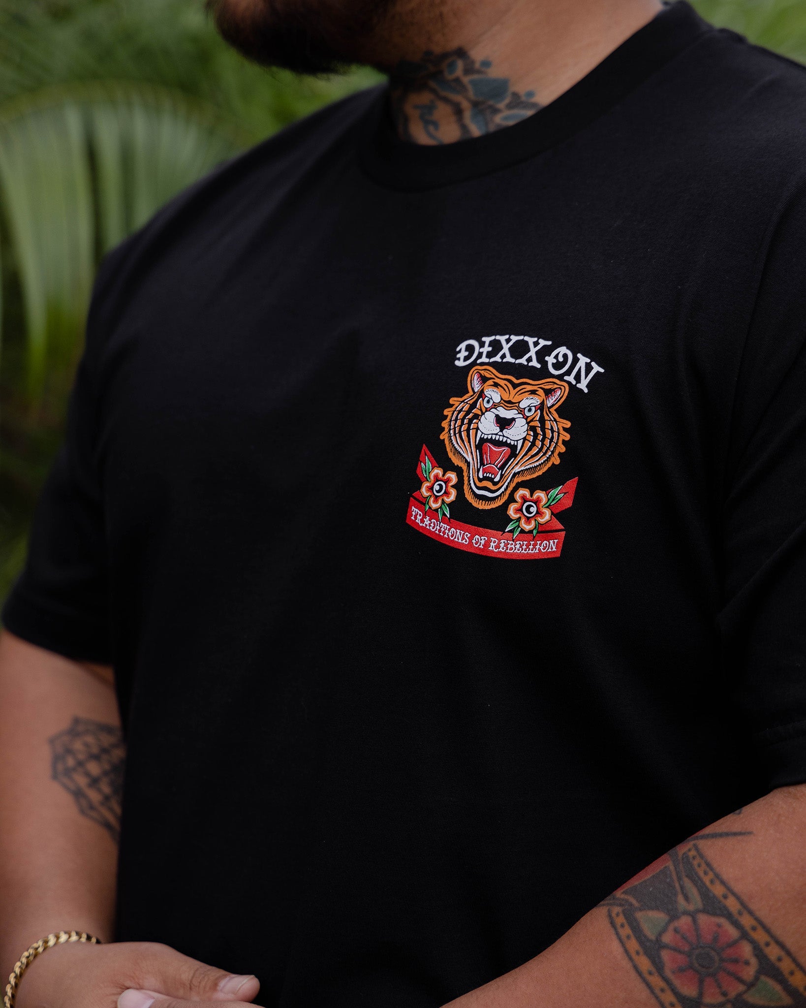 Tiger Flash T-Shirt - Black | Dixxon Flannel Co.