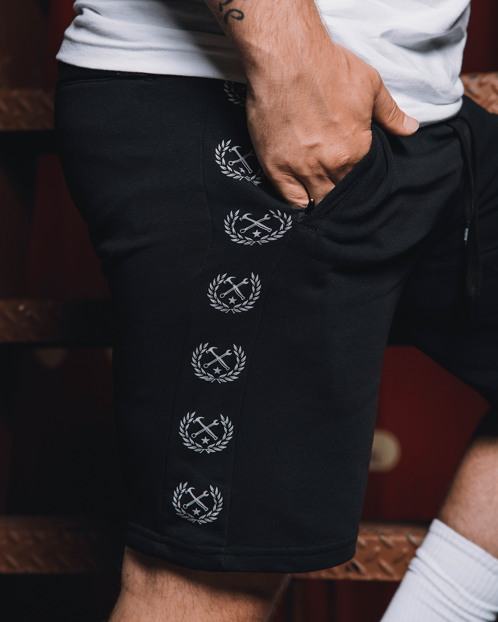 Track Shorts - Black - Dixxon Flannel Co.