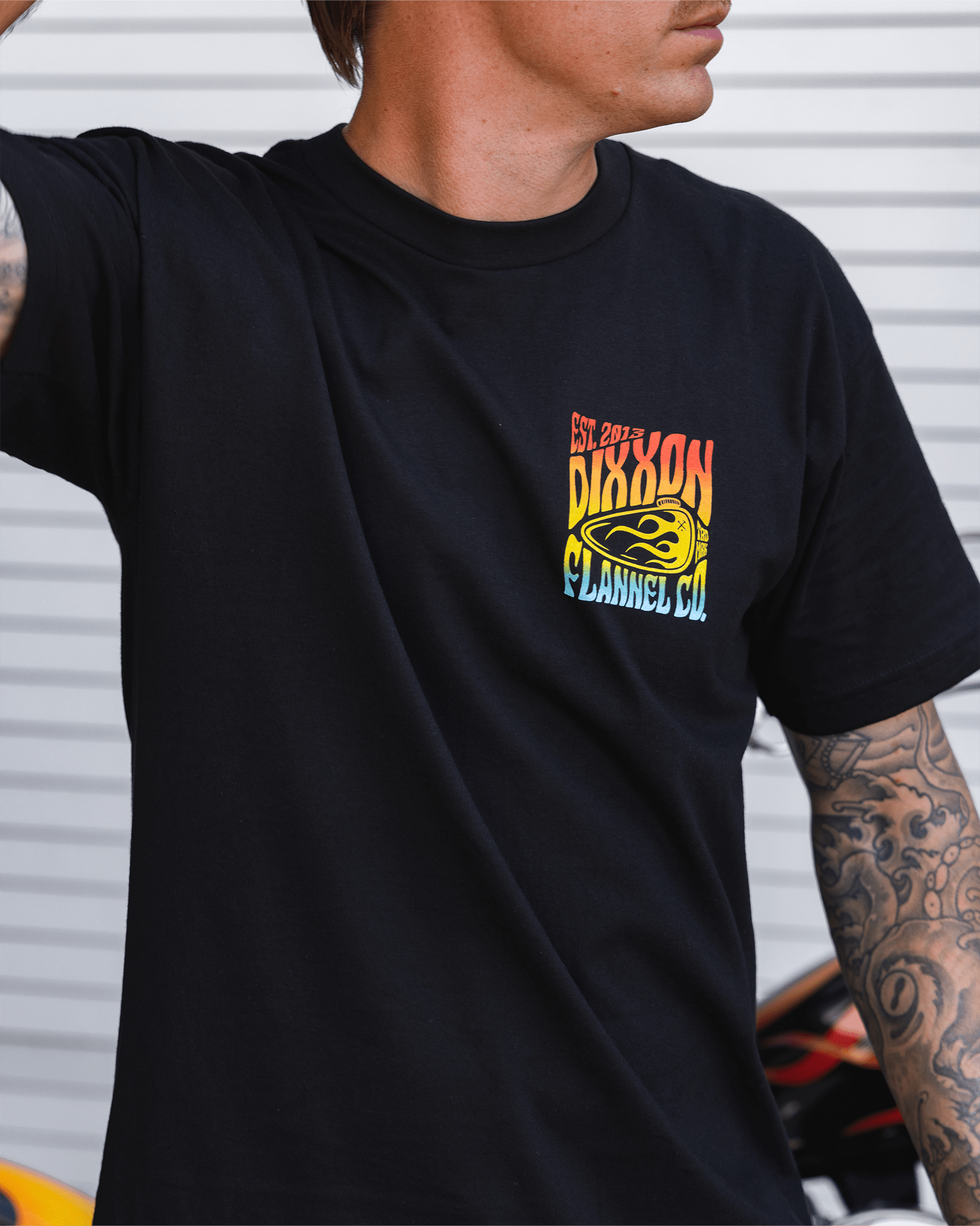Trippy T-Shirt - Black - Dixxon Flannel Co. view 3